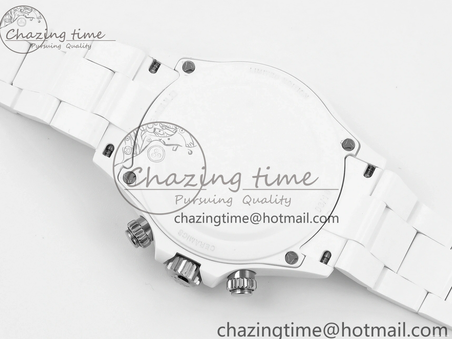 1224 Daytona AET White Ceramic Case and Bracelet Tiffany Blue Dial SA4130 V GoAnywhere 1889